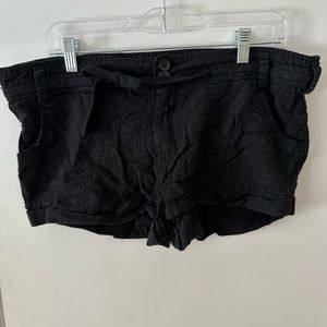 Ambiance Apparel Black Shorts